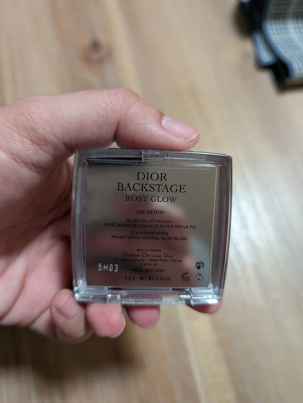 Dior Backstage Rosy Glow Blush
